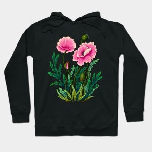 Minhwa: Poppy Opera A Type (Korean traditional/folk art) Hoodie